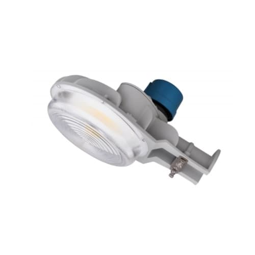 Satco 29W LED Area Light w/ Photocell, Dimmable, 4640 lm, 120V-277V, CCT Selectable, Gray