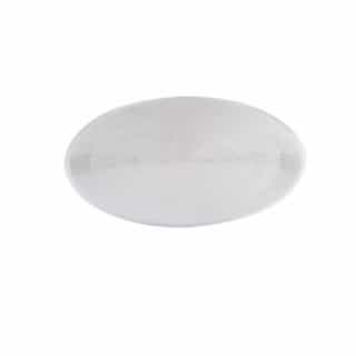 18-in Bottom Diffuser for Wattage Selectable LED UFO High Bay, Clear