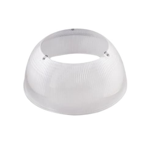 Nuvo 16-in PC Shade for 100W & 150W LED UFO High Bay Fixtures, Clear