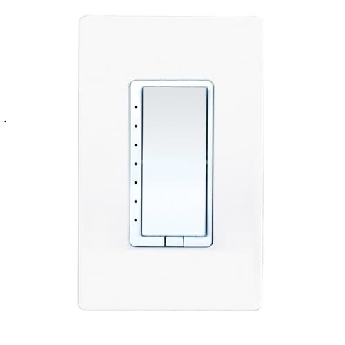150W Z-Wave In-Wall Dimmer, White