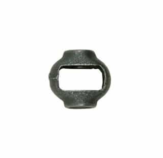 1-in Malleable Iron Hickey, 1/4 IP x 3/8 IP