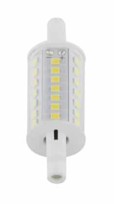 6W LED T3 Bulb, J-Type, R7S, Dimmable, 600 lm, 120V, 3000K, Clear