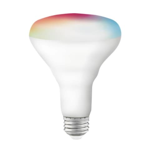 9.5W Smart LED BR30 Bulb, E26, 760 lm, 120V, RGB & Tunable White
