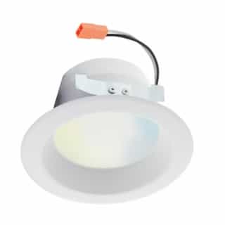 4-in 8.7W Smart LED Recessed Downlight, Retrofit, 120V, Tunable White