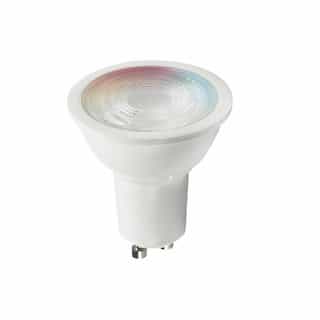 5.5W LED MR16 Bulb, Dimmable, GU10, 385 lm, 120V, Starfish IOT, Clear
