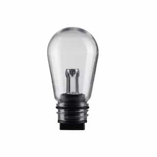Satco 1W LED S14 Bulb, Dimmable, 4-Pin, 26 lm, 12V, Starfish IOT