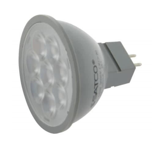 Satco 6W LED MR16 Bulb, GU5.3, Dimmable, 550 lm, 24V, 2700K
