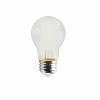 Satco 5W LED A15 Bulb, 40W Inc. Retrofit, Dim, E26, 450 lm, 120V, 2700K, Frosted