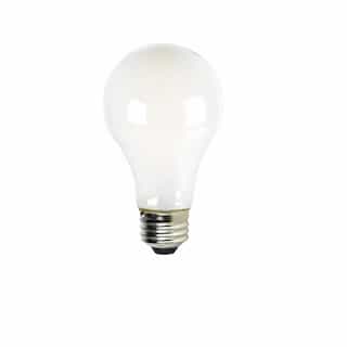 8W LED A19 Bulb, 60W Inc. Retrofit, Dim, E26, 800 lm, 120V, 2700K, Soft White