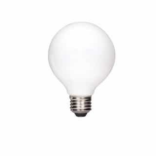 Satco 5.5W LED G25 Bulb, 40W Inc. Retrofit, E26, 500 lm, 120V, 3000K, Soft White