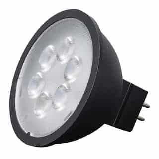 Satco 6.5W LED MR16 Bulb, Dimmable, 40 Degrees, GU5.3, 500lm, 12V, 5000K, BK