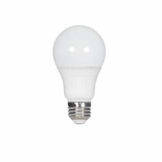Satco 9W LED A19 Bulb, 60W Inc. Retrofit, E26, 800 lm, 2700K, Frosted