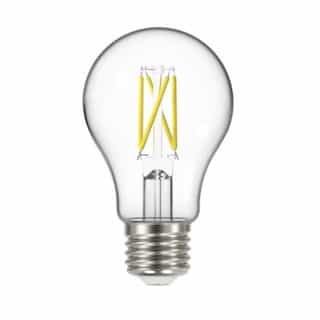 6.5W LED A19 Bulb, Dusk to Dawn Photocell, E26, 800 lm, 120V, 2700K
