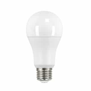 13W LED A19 Bulb, Dimmable, E26, 1100 lm, 120V, 3000K, Frosted