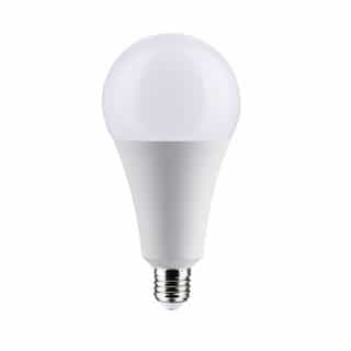 Satco 30W LED A25 Bulb, Non-Dimmable, E26, 3750 lm, 120V, 5000K, White