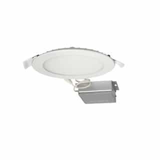 Satco 6-in 12W Direct Wire Downlight, Edge-Lit, Dimmable, 850 lm, 120V, 4000K, White