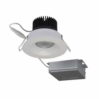 3.5-in 12W LED Direct-Wire Downlight, Dimmable, 840 lm, 120V, 3000K, White