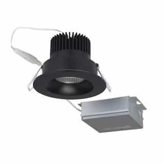 Satco 3.5-in 12W LED Direct-Wire Downlight, Dimmable, 840 lm, 120V, 3000K, Black