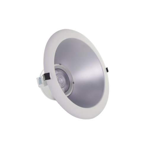 4-in 14.5W LED Commercial Downlight, 0-10V Dimmable, 1020 lm, CCT Selectable, Silver