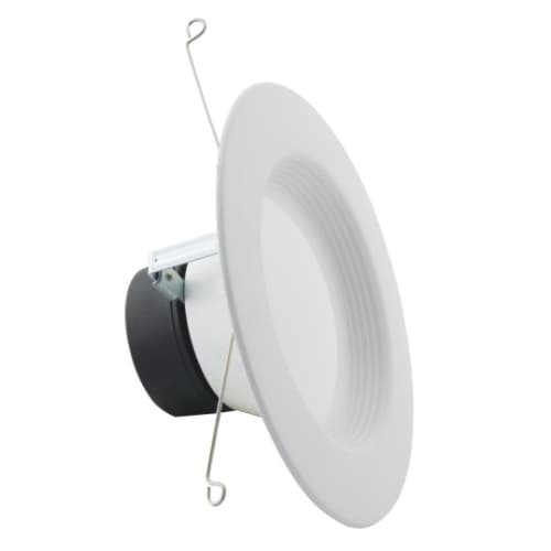 Satco 6-in 13.5W LED Recessed Downlight, Dimmable, 1200 lm, 120V, Selectable CCT, White