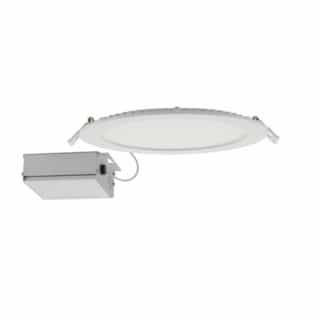 Satco 8-in 24W Round LED Downlight, Direct Wire, Edge-lit, CCT Selectable