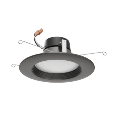 Satco 5/6-in 9W LED Downlight Retrofit, Dimmable, CCT Selectable, Bronze