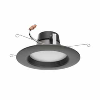 5/6-in 9W LED Downlight Retrofit, Dimmable, CCT Selectable, Bronze