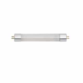Satco 6-in 2W LED T5 Tube Light, Direct-Wire, Dual End, G5, 150 lm, 120V-277V, 6500K