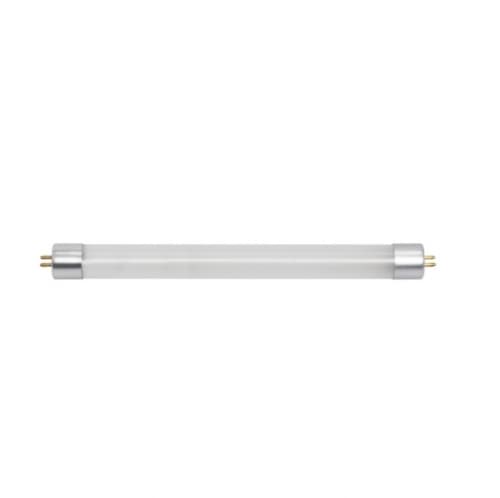 Satco 9-in 3W LED T5 Tube Light, Direct-Wire, Dual End, G5, 270 lm, 120V-277V, 6500K