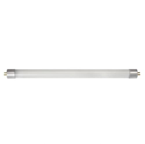 Satco 1-ft 4W LED T5 Tube Light, Direct-Wire, Dual End, G5, 400 lm, 120V-277V, 3000K