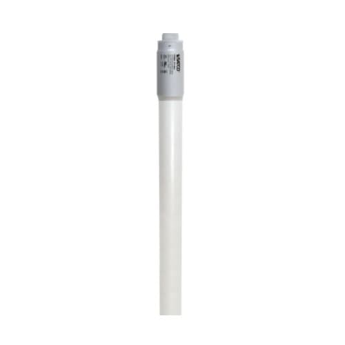 Satco 4-ft 18W LED T8 Tube, Direct Wire, 2500 lm, 120V-277V, 4000K, Frosted
