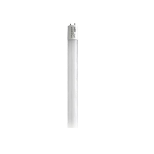 Satco 4-ft 10.5W LED T8 Tube, Direct Wire, G13, 1700 lm, 120V-277V, 3000K