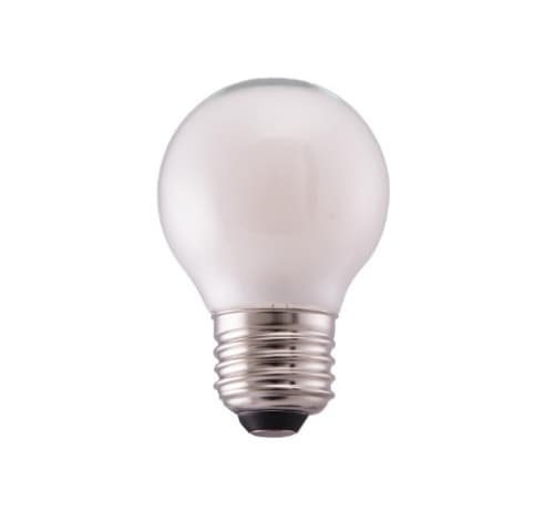 Satco 5.5W LED G16 Bulb, Dimmable, E26, 500 lm, 120V, 3000K, Frosted