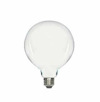 6.5W LED G40 Bulb, Dimmable, E26, 650 lm, 120V, 2700K, Frosted