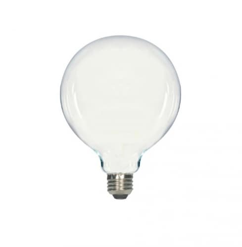6.5W LED G40 Bulb, Dimmable, E26, 650 lm, 120V, 3000K, Frosted