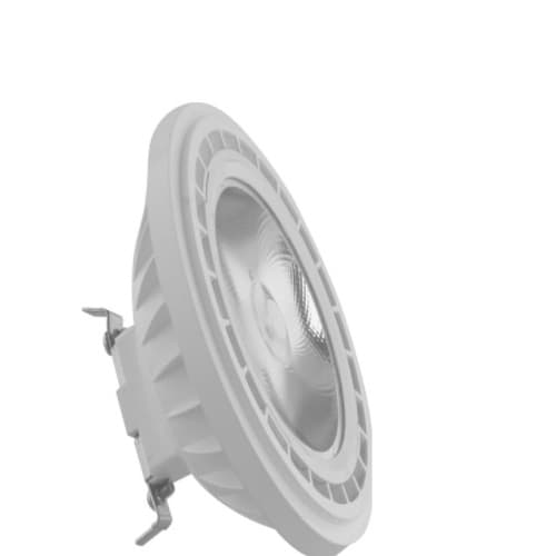 Satco 12W LED AR111 COB Spotlight Bulb, G53, 850 lm, 12V, 3000K, White