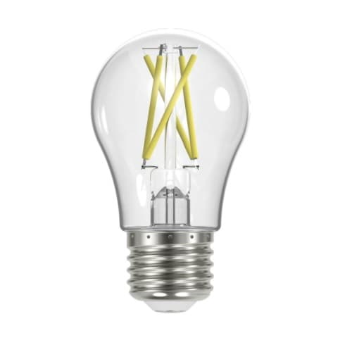 8.2W LED A15 Bulb, E26, 800 lm, 120V, 3000K, Clear