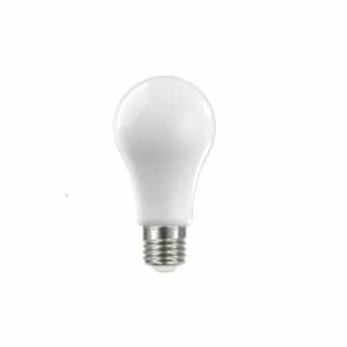 Satco 13.5W LED A19 Bulb, Dimmable, E26, 1500 lm, 120V, 3000K, Frosted