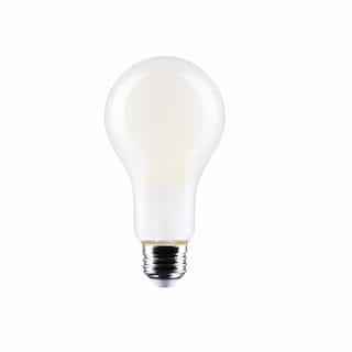18.5W LED A21 Bulb, Dimmable, E26, 2610 lm, 120V, 4000K, Frosted