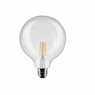 4W LED G40 Bulb, Dimmable, E26, 350 lm, 120V, 4000K, Clear