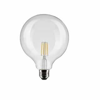 6W LED G40 Bulb, Dimmable, E26, 500 lm, 120V, 3000K, Clear