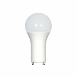 16.5W LED A19 Bulb, Dimmable, Bi Pin GU24, 1600 lm, 120V, 2700K, White