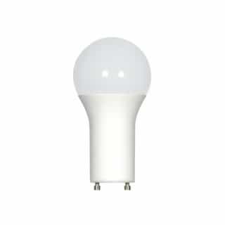 Satco 16.5W LED A19 Bulb, Dimmable, Bi Pin GU24, 1600 lm, 120V, 3000K, White