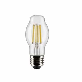 8W LED BT15 Bulb, Dimmable, E26, 800 lm, 120V, 4000K, Clear