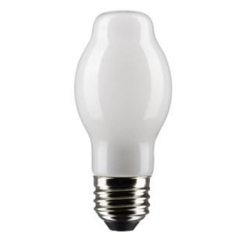 Satco 8W LED BT15 Bulb, Dimmable, 800 lm, 120V, 2700K, White