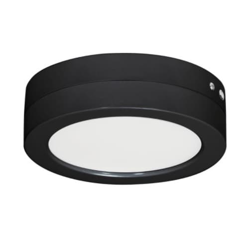 Satco 7-in Battery Backup Module for Round Flush Mount Fixture, Black