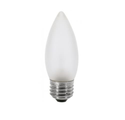 4.5W LED B11 Bulb, Dimmable, E26, 330 lm, 120V, 2700K, Frosted