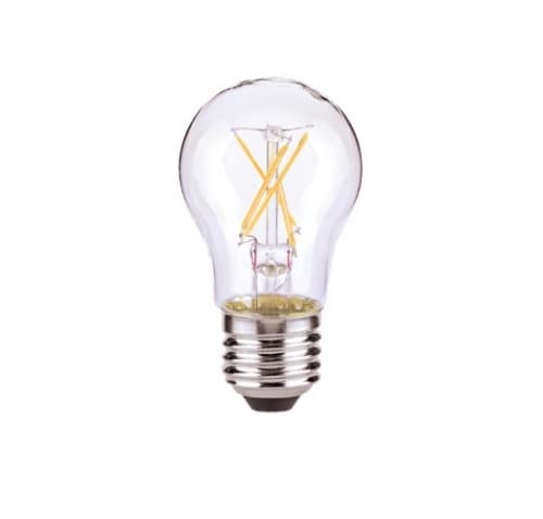 5.5W LED A15 Bulb, 40W Inc. Retrofit, E26, 450 lm, 120V, 2700K, Clear