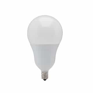 9.8W LED A19 Bulb, Dimmable, 60W Inc. Retrofit, E12 Base, 800 lm, 2700K, Frosted White
