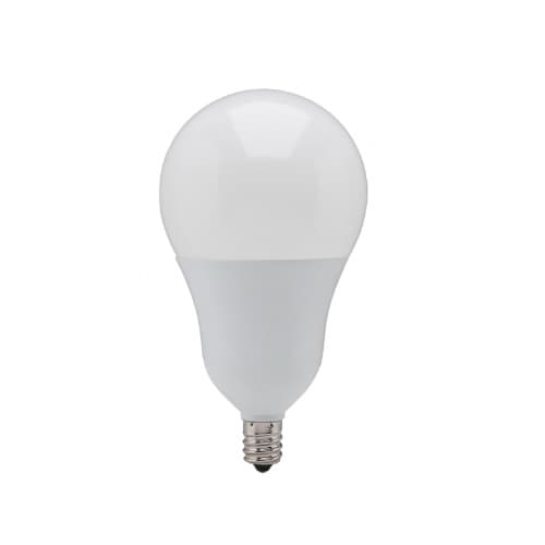 Satco 9.8W LED A19 Bulb, Dimmable, 60W Inc. Retrofit, E12 Base, 800 lm, 3000K, Frosted White